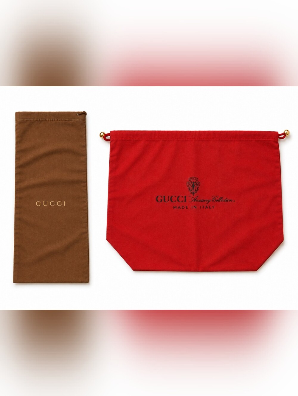 Gucci Vintage Dust Bag Set